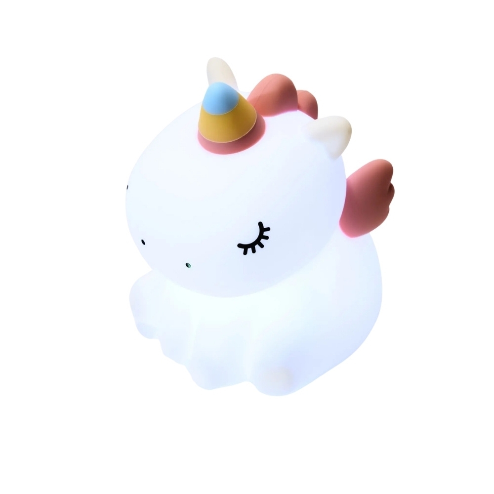 LUMINARIA DE MESA UNICORNIO 1W 3000K RGB 50LM RECARREGAVEL - GAYA