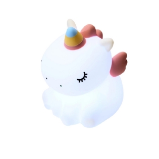 LUMINARIA DE MESA UNICORNIO 1W 3000K RGB 50LM RECARREGAVEL - GAYA