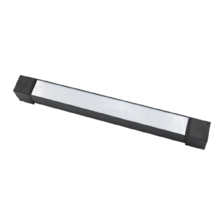 LUMINARIA DIFUSA ORIENT PARA TRILHO 20W LUZ AMARELA 3000K 1600LM PRETO - PIX ILUMINACAO