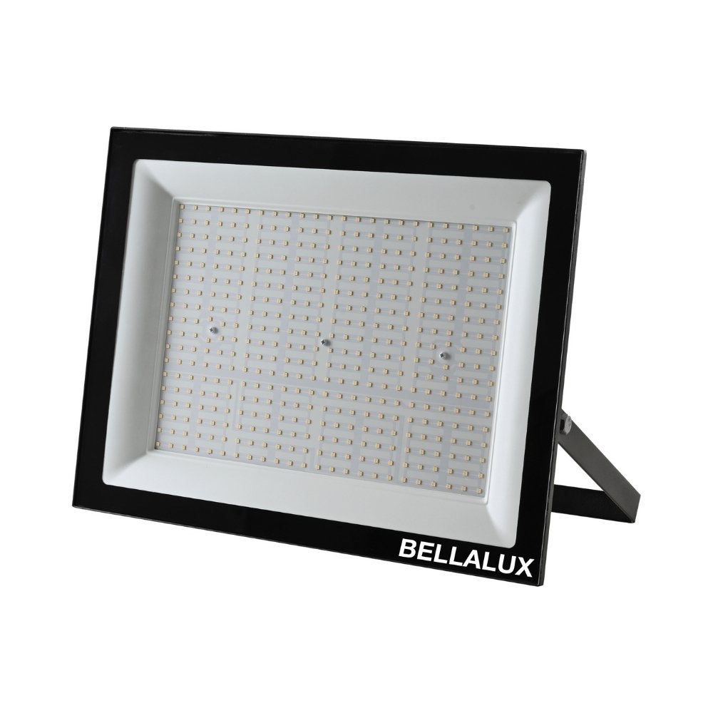 PROJETOR LED 300W BIVOLT LUZ BRANCA 6500K 24000LM PRETO G6 IP65 - BELLALUX