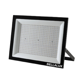 PROJETOR LED 300W BIVOLT LUZ BRANCA 6500K 24000LM PRETO G6 IP65 - BELLALUX