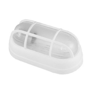 LUMINARIA TARTARUGA COM GRADE BRANCA 20 CM PARA 1 LAMPADA E27 - KIN LIGHT