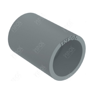 LUVA PVC 1/2 CINZA - INPOL