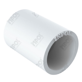 LUVA PVC 1 POLEGADA BRANCO - INPOL
