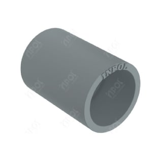LUVA PVC 3/4 POLEGADA CINZA - INPOL