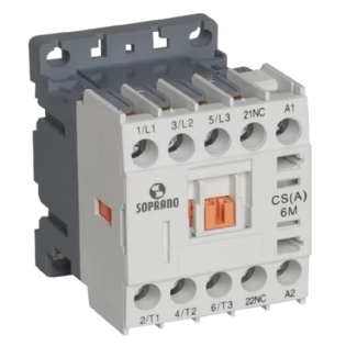 MINI CONTATOR AUXILIAR 4A 2NA+2NF 220V - SOPRANO