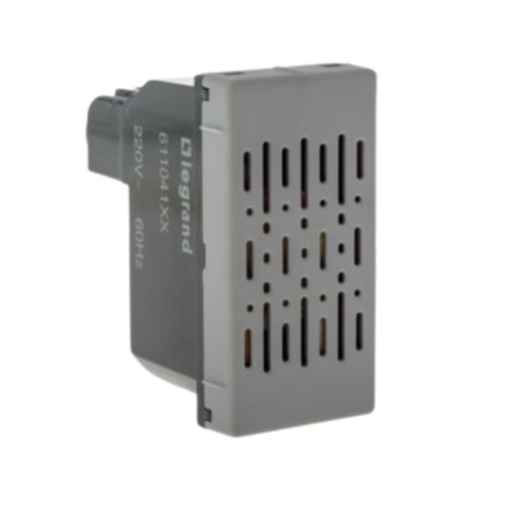 MODULO CAMPAINHA CIGARRA 127V CINZA - PIAL PLUS+