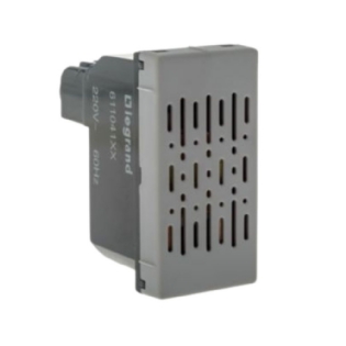 MODULO CAMPAINHA CIGARRA 127V CINZA - PIAL PLUS+