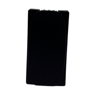 MODULO CEGO EMBUTIR COM 2 PECAS PRETO GRACIA/MAXX - ALUMBRA