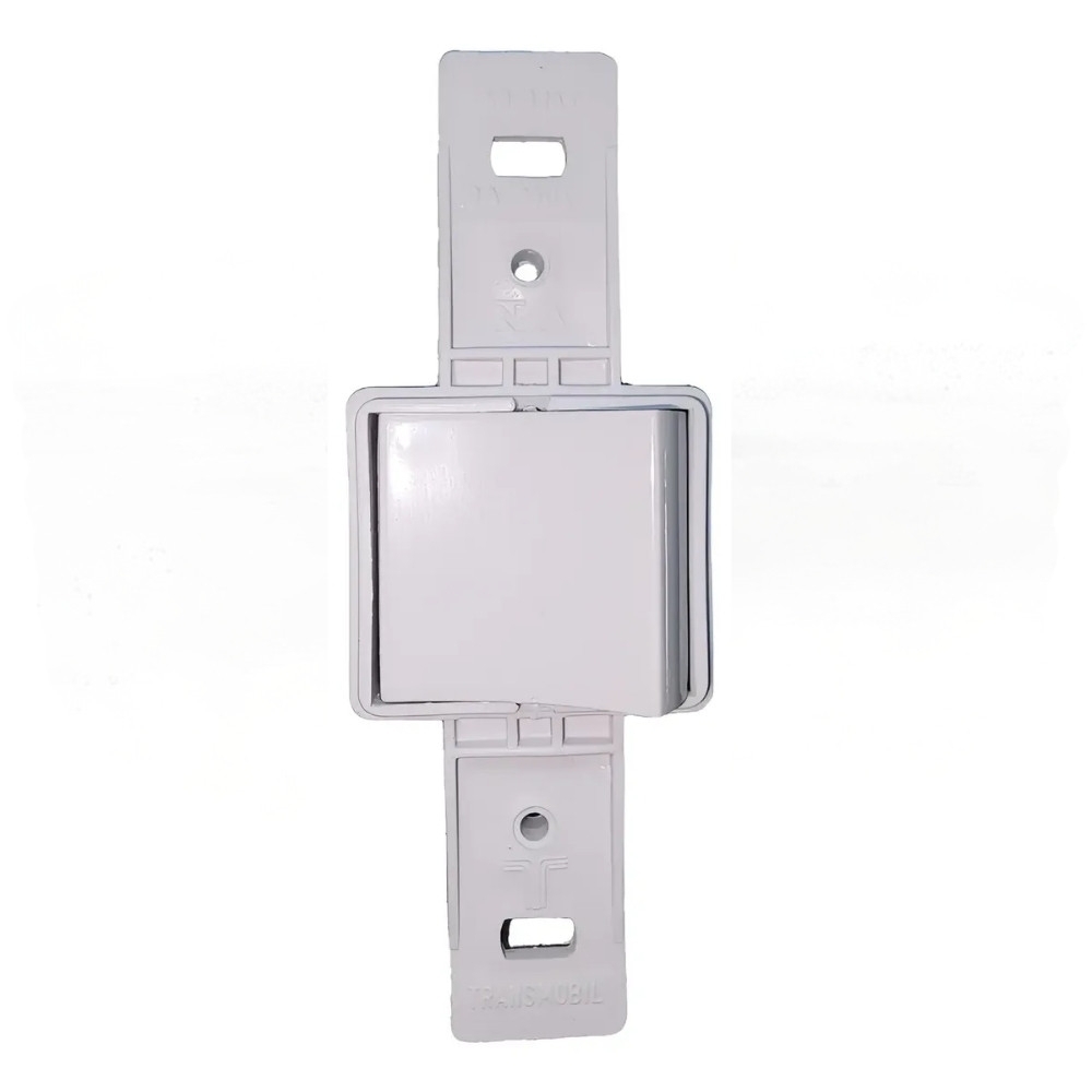 Modulo Interruptor Bipolar 10A 250V Branco - Transmobil