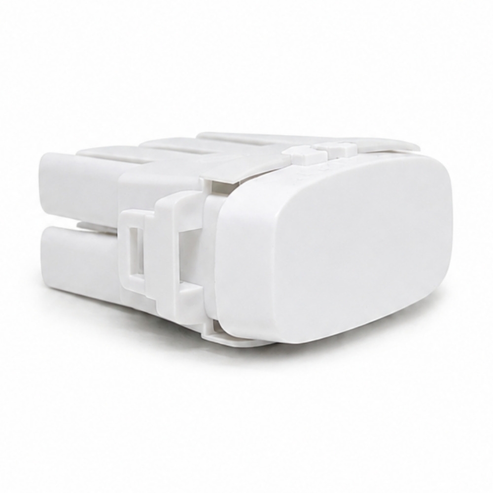 MODULO INTERRUPTOR BIPOLAR PARALELO 10A 250V BRANCO GRACIA/MAXX - ALUMBRA