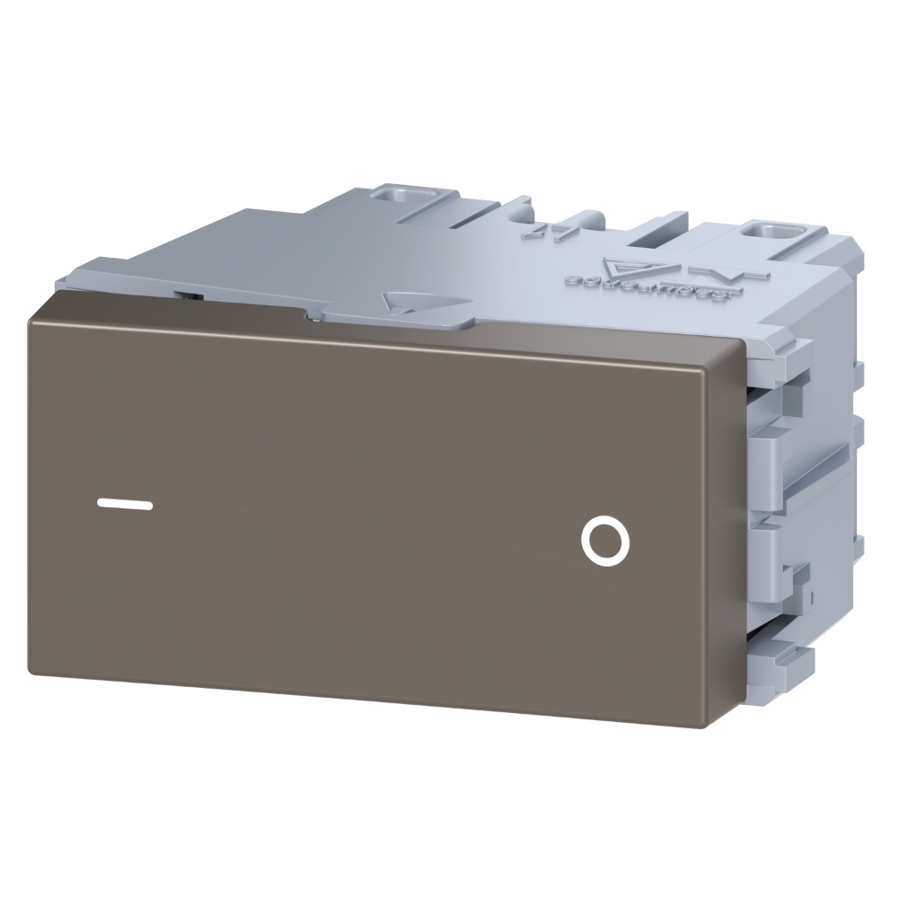 MODULO INTERRUPTOR BIPOLAR SIMPLES 10A 250V ARGILA ESATTA - WEG