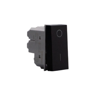 MODULO INTERRUPTOR BIPOLAR SIMPLES 16A 250V PRETO 1M MATIXGO - BTICINO