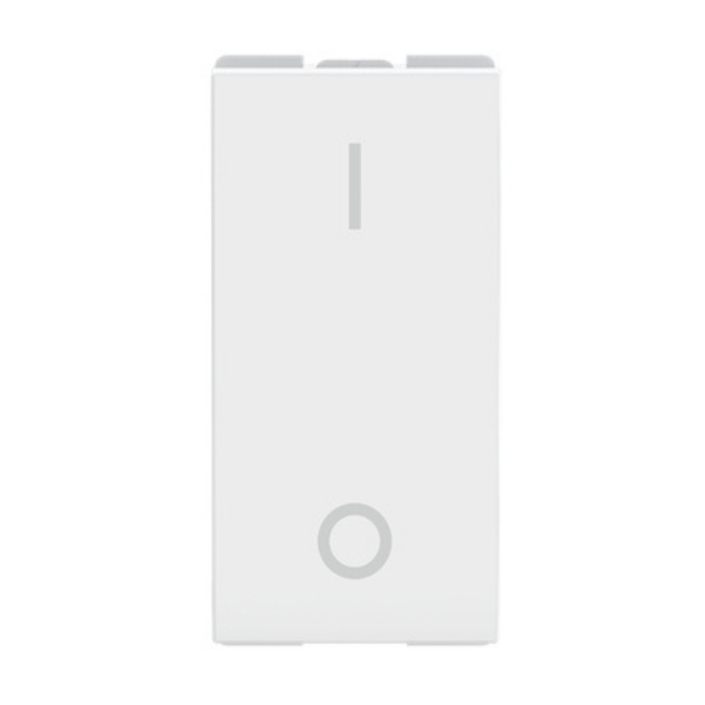 MODULO INTERRUPTOR BIPOLAR SIMPLES 16A 250V BRANCO ORIGEN - ABB