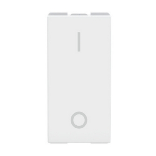 MODULO INTERRUPTOR BIPOLAR SIMPLES 16A 250V BRANCO ORIGEN - ABB