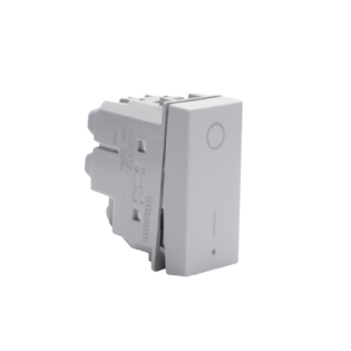 MODULO INTERRUPTOR BIPOLAR SIMPLES 16A 250V CINZA 1M MATIXGO - BTICINO