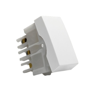 MODULO INTERRUPTOR INTERMEDIARIO 10A 250V BRANCO INOVA PRO - ALUMBRA