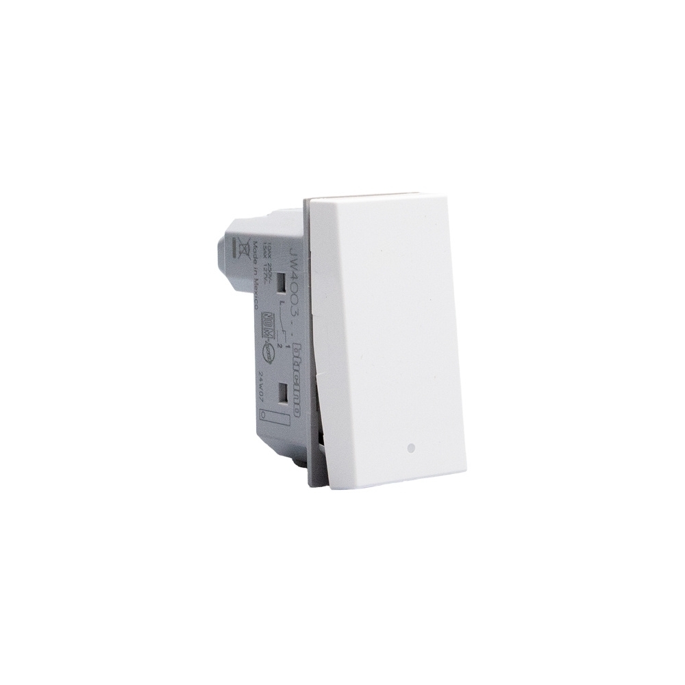 MODULO INTERRUPTOR PARALELO 10A 250V BRANCO 1M MATIXGO - BTICINO