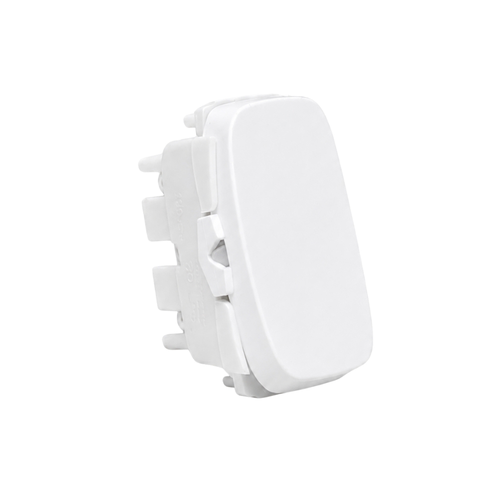 MODULO INTERRUPTOR PARALELO 10A 250V BRANCO GRACIA/MAXX - ALUMBRA