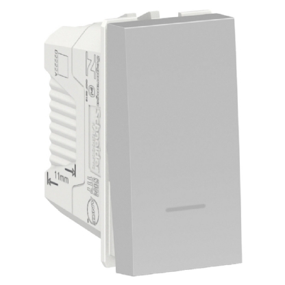 MODULO PULSADOR CAMPAINHA 10A ALUMINIO S/GRAV ORION - SCHNEIDER