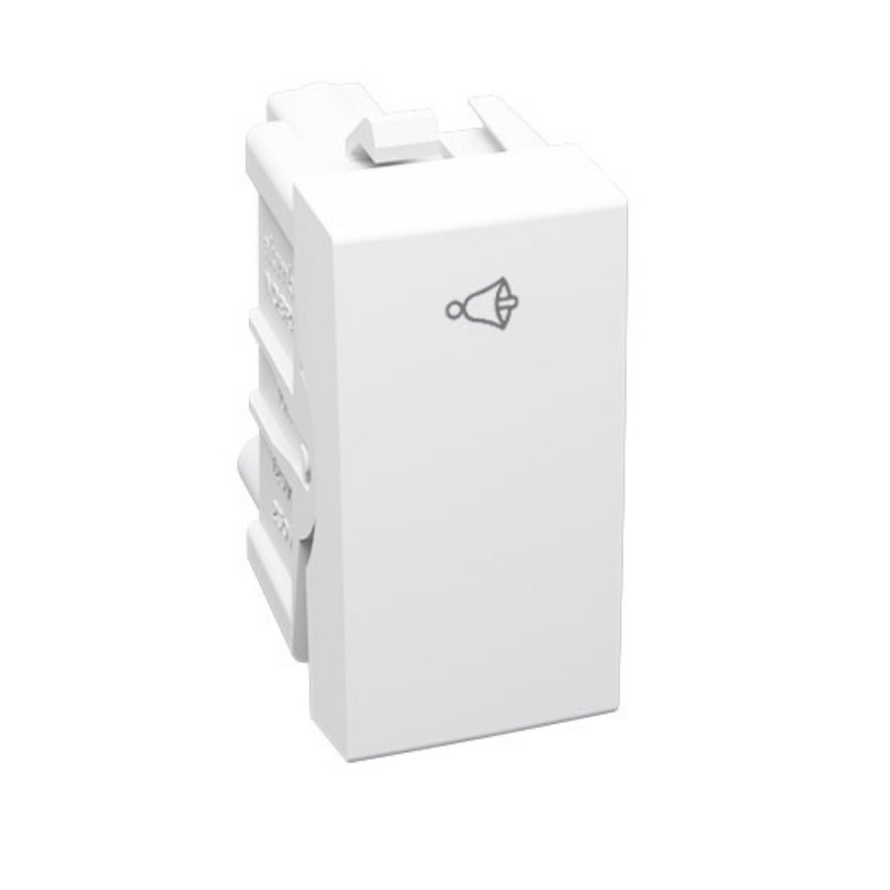 MODULO PULSADOR CAMPAINHA 10A 250V BRANCO INOVA PRO - ALUMBRA