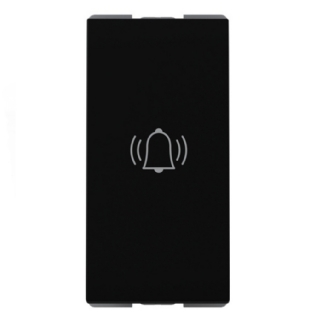 MODULO PULSADOR CAMPAINHA 10A 250V PRETO ORIGEN - ABB
