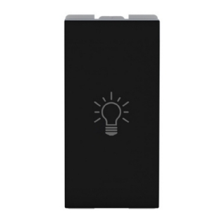 MODULO PULSADOR SEM GRAVACAO 10A 250V PRETO ORIGEN - ABB