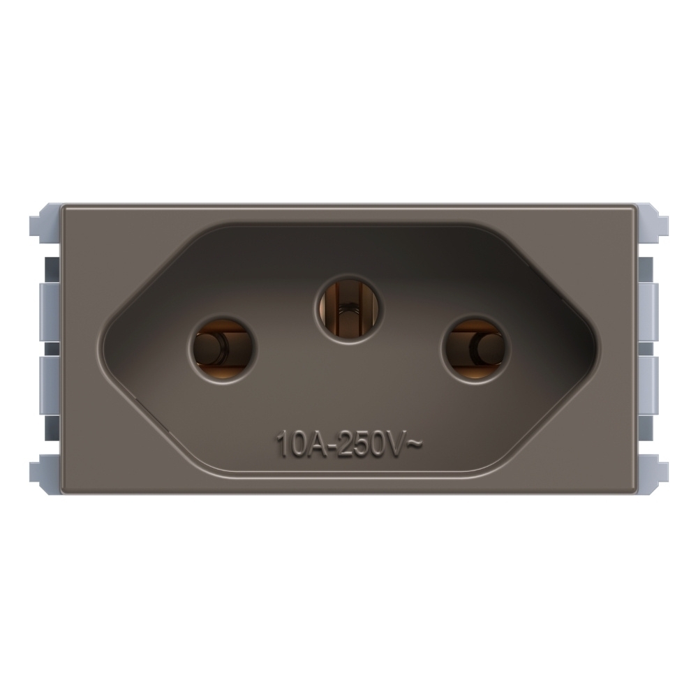 MODULO TOMADA 2P+T 10A 250V ARGILA ESATTA - WEG