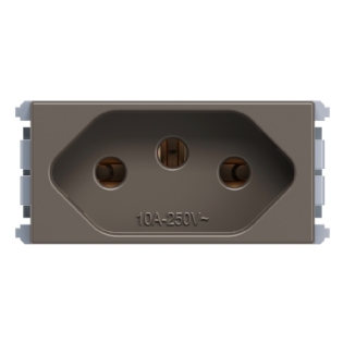 MODULO TOMADA 2P+T 10A 250V ARGILA ESATTA - WEG