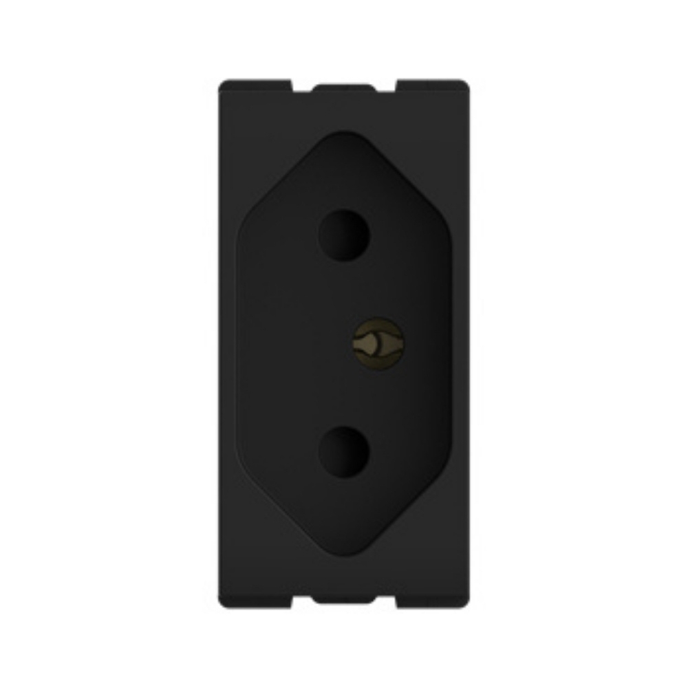 MODULO TOMADA 2P+T 10A 250V PRETO ORIGEN - ABB