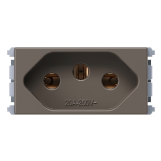 MODULO TOMADA 2P+T 20A 250V ARGILA ESATTA - WEG