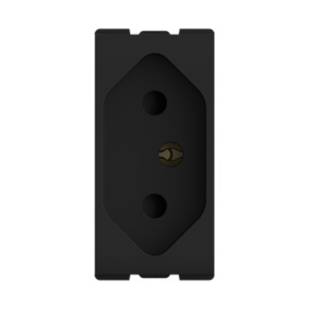MODULO TOMADA 2P+T 20A 250V PRETO ORIGEN - ABBA