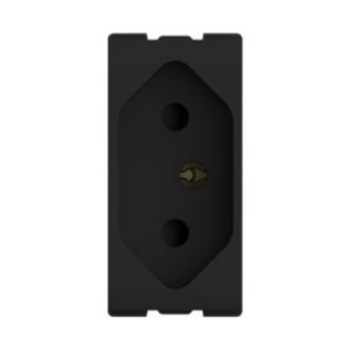 MODULO TOMADA 2P+T 20A 250V PRETO ORIGEN - ABBA