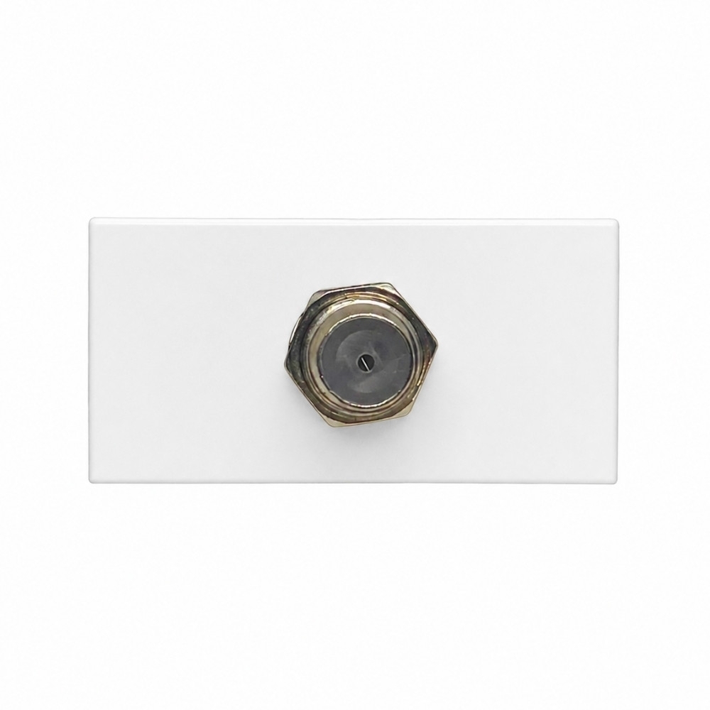 MODULO TOMADA COAXIAL BRANCO GRACIA/MAXX - ALUMBRA