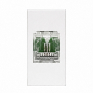 MODULO TOMADA RJ11 4V CLASS TITANIUM INOVA PRO - ALUMBRA