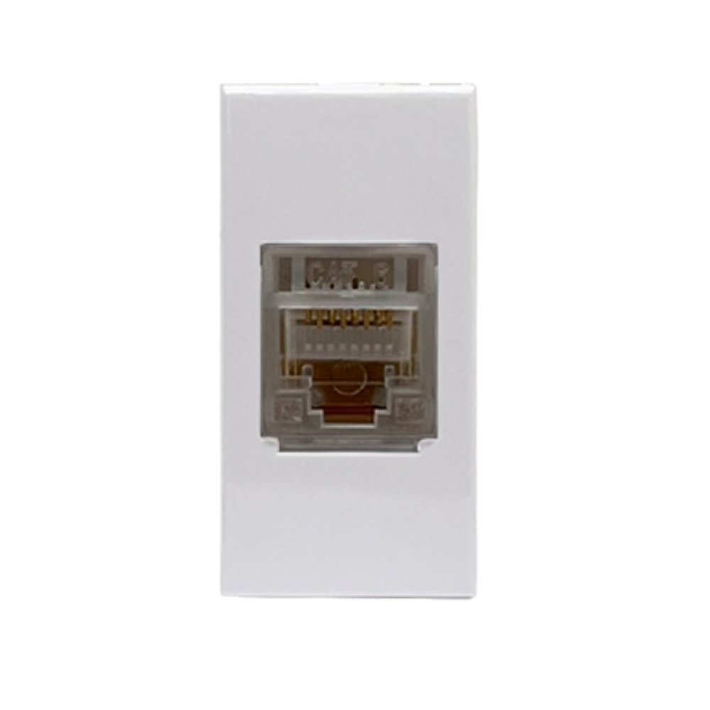 MODULO TOMADA RJ45 CAT 6E BRANCO INOVA PRO - ALUMBRA