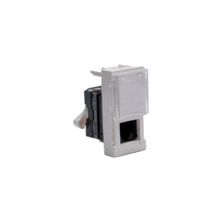 MODULO TOMADA RJ45 CAT5E BRANCO 1M MATIXGO - BTICINO