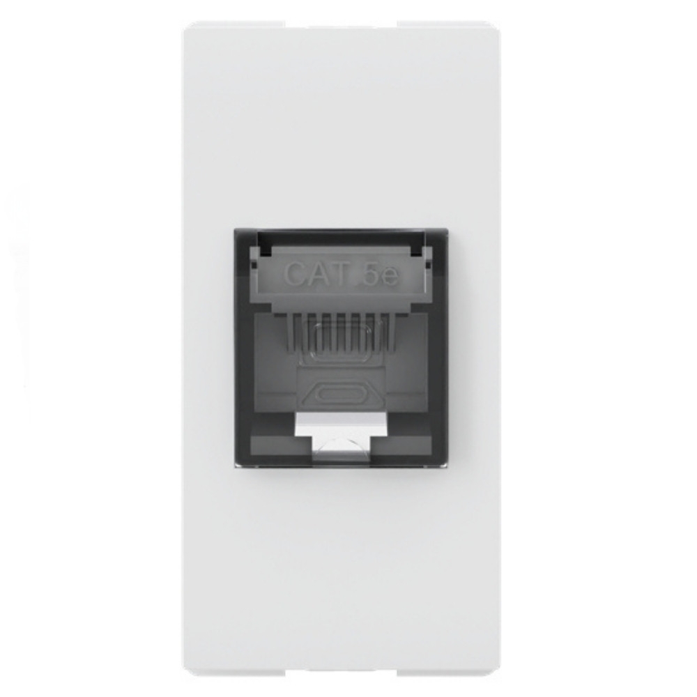 MODULO TOMADA RJ45 CAT5E BRANCO ORIGEN - ABB