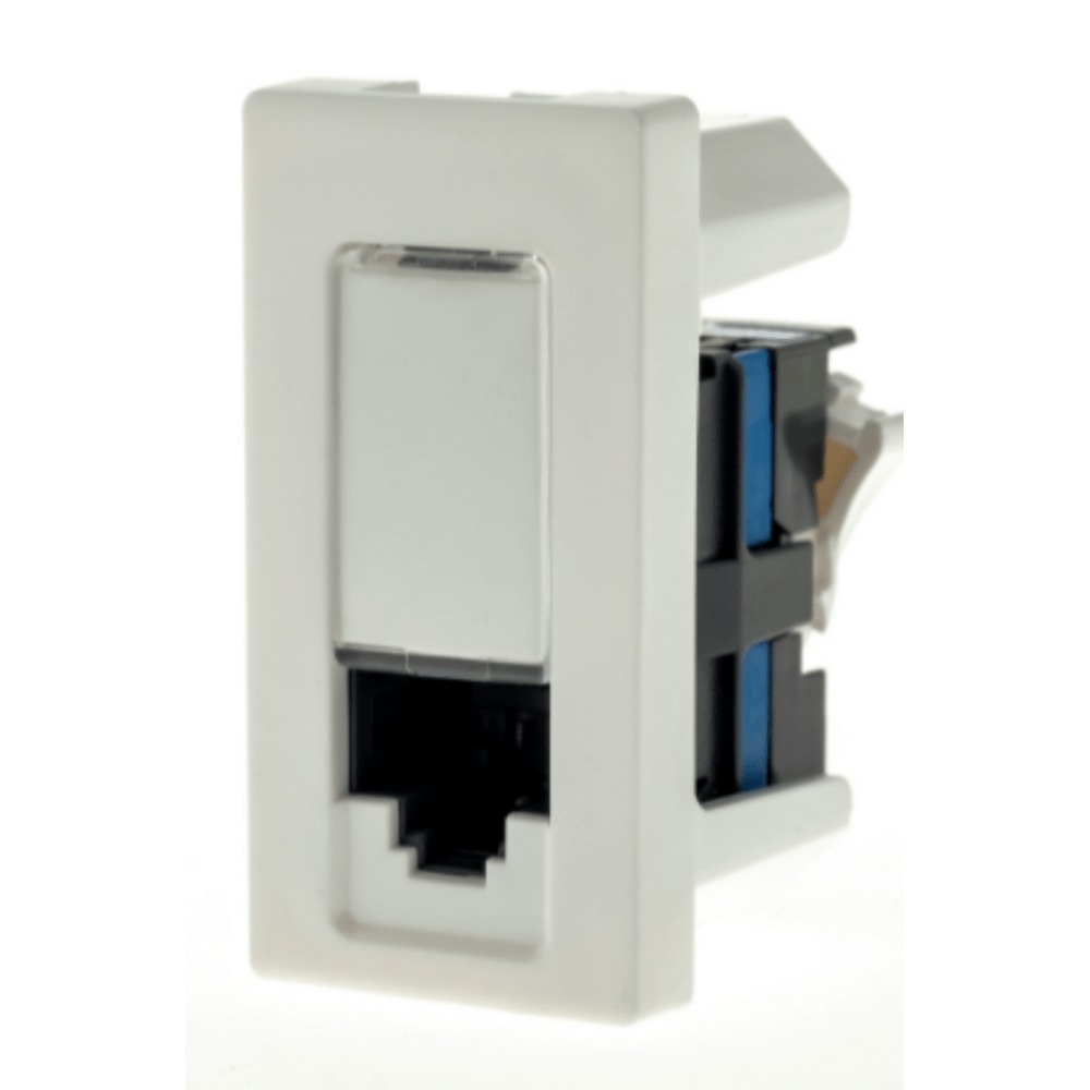 MODULO TOMADA RJ45 LCS2 CAT6 PP BRANCO - PIAL PLUS+