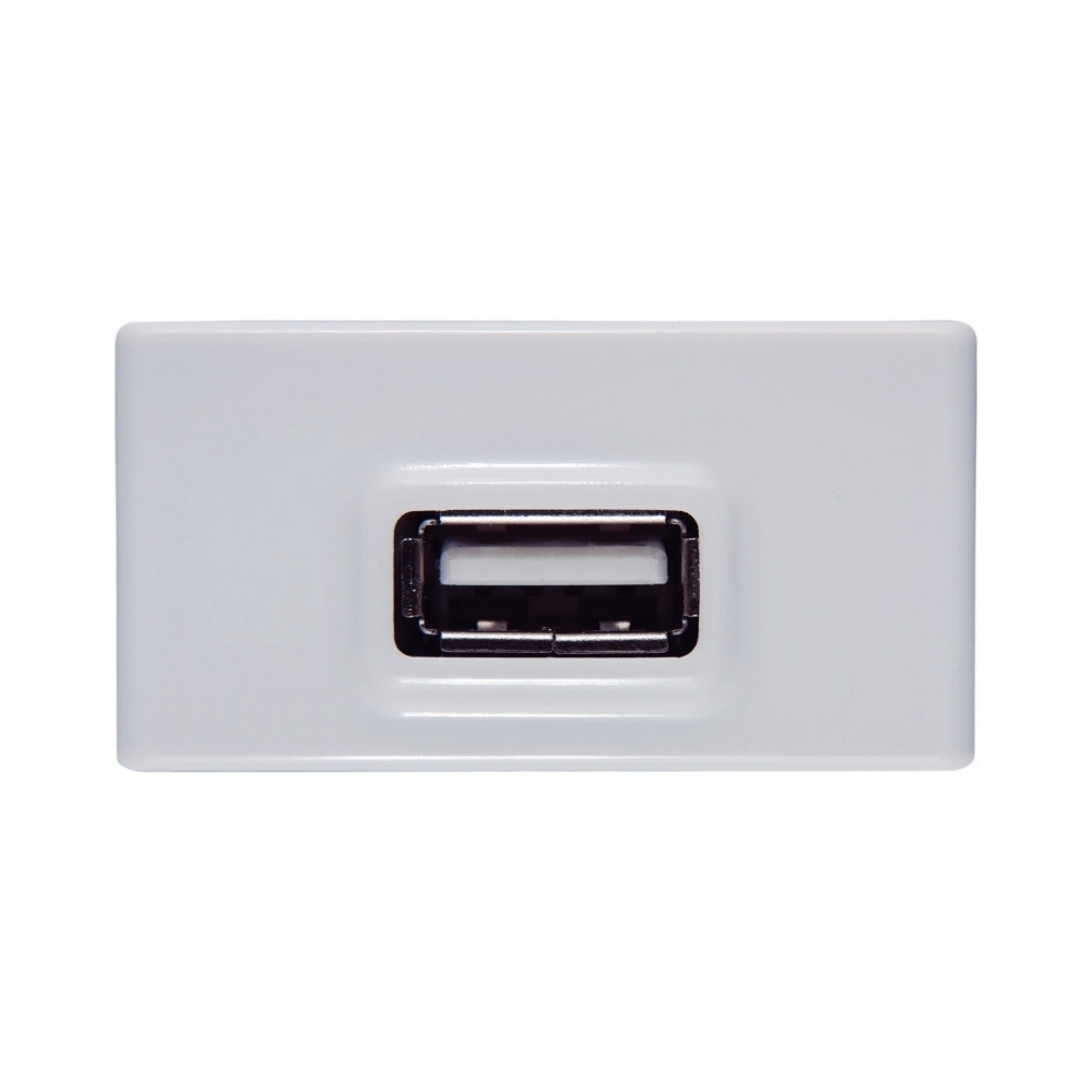 MODULO TOMADA USB 1A BIVOLT BRANCO LIZ - TRAMONTINA