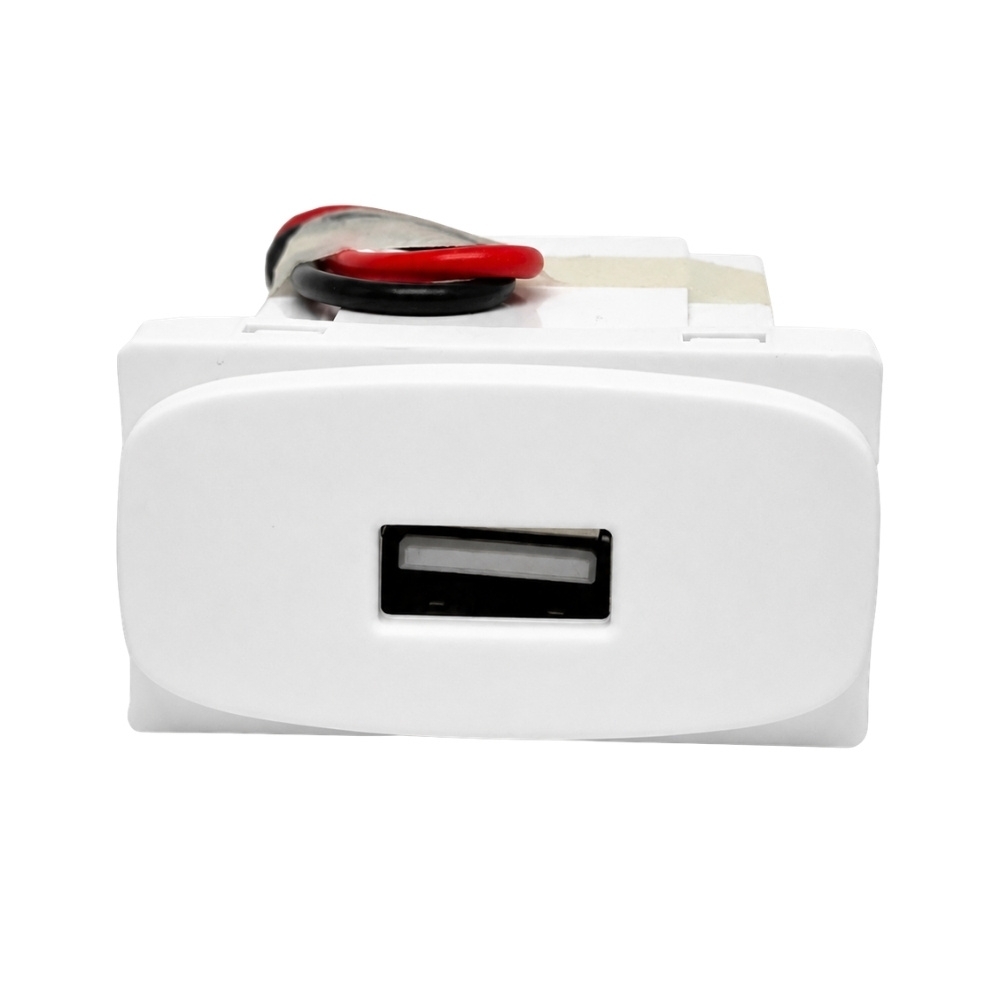 MODULO TOMADA USB 2A BIVOLT BRANCO GRACIA/MAXX - ALUMBRA