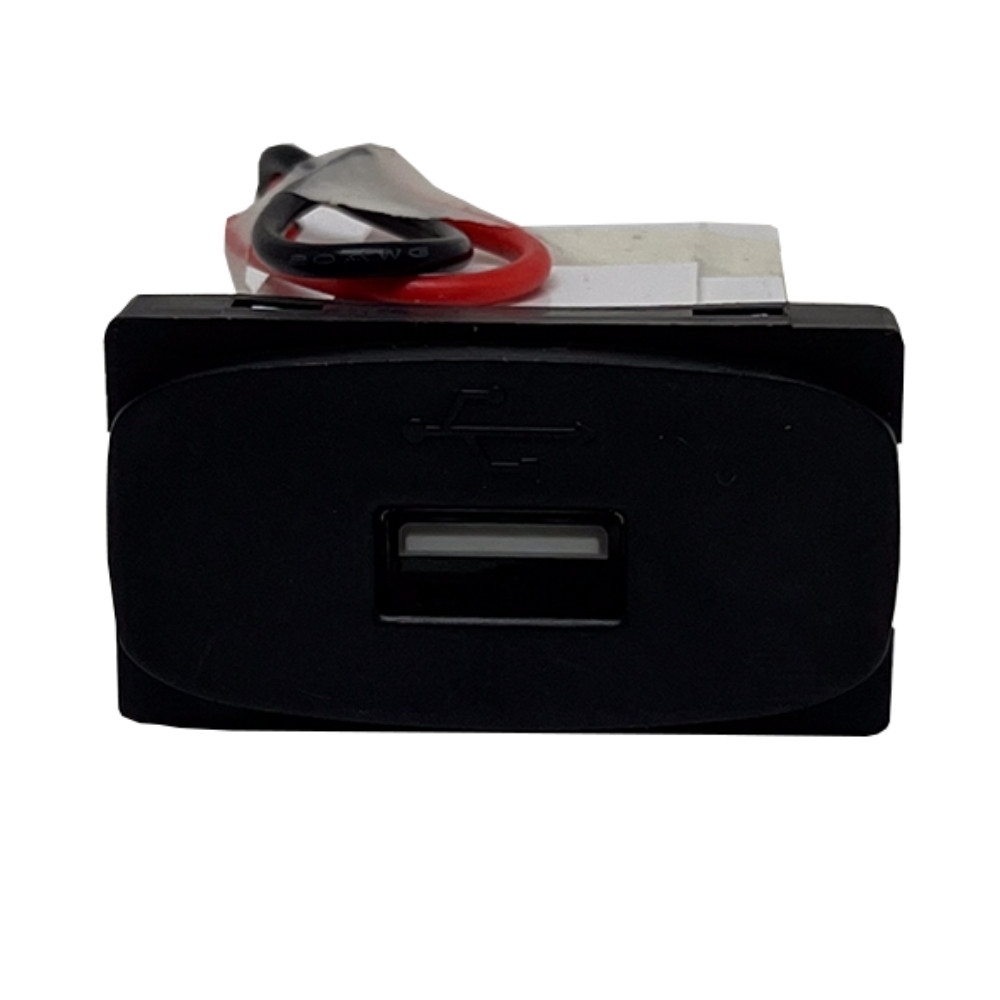 MODULO TOMADA USB 2A BIVOLT PRETO GRACIA/MAXX - ALUMBRA