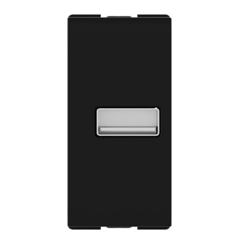 MODULO TOMADA USB A 2,4A 250V PRETO ORIGEN - ABB
