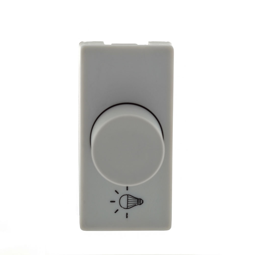 MODULO VARIADOR LUMINOSO ROTATIVO LED BIVOLT CINZA - PIAL PLUS+