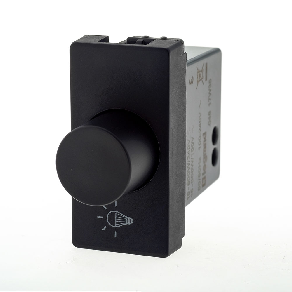 MODULO VARIADOR LUMINOSO ROTATIVO LED BIVOLT PRETO - PIAL PLUS+