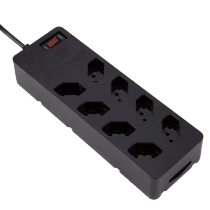 PROTETOR DE SURTO PARA 8 TOMADAS COM FILTRO DE LINHA - CLAMPER