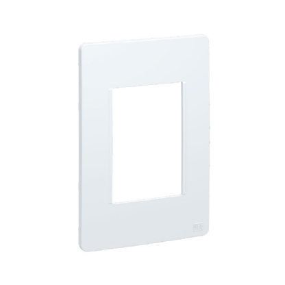 PLACA 4X2 PARA 3 MODULOS SEM SUPORTE BRANCO ESATTA - WEG