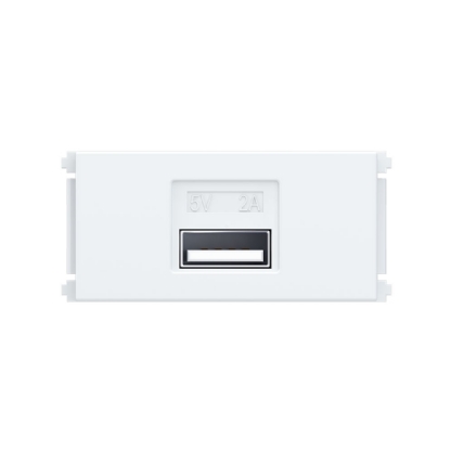 MODULO TOMADA KEYSTONE USB-A BRANCO ESATTA - WEG
