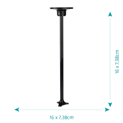 POSTE BALIZADOR ECLIPSE 12W  BIV 1200LMS