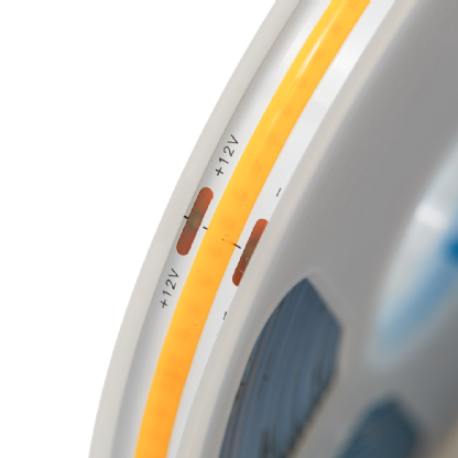 FITA LED COB 9W/METRO 12V LUZ BRANCA 6000K 900LM IP20 ROLO 5 METROS - GAYA